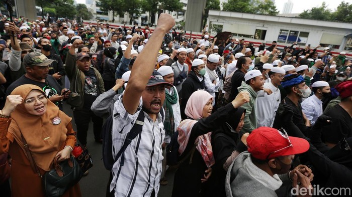 Foto Foto Ini Rekam Protes Penghinaan Nabi Muhammad Di Kedubes India 