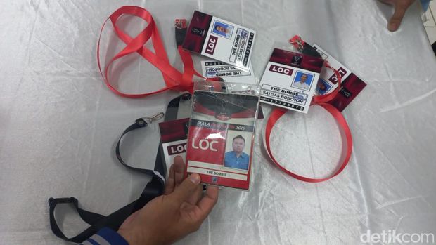 Id card panitia palsu