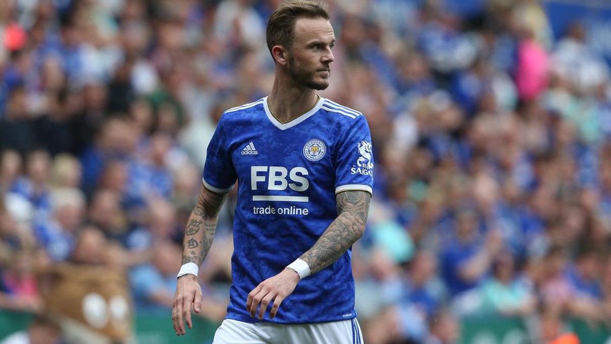 Gelandang Leicester City, James Maddison. (Foto: CameraSport via Getty Images/Stephen White - CameraSport)