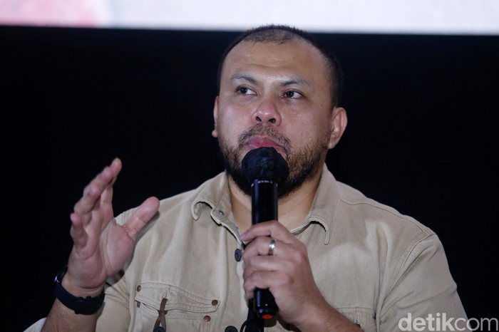 Joko Anwar saat ditemui di kawasan Epicentrum.
