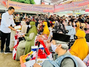 Pj Gubernur Banten Ungkap Pesan Jokowi Saat Tinjau Pasar-Bendungan