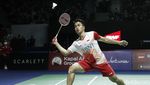 Kerja Keras Ginting Dibendung Axelsen di Perempatfinal