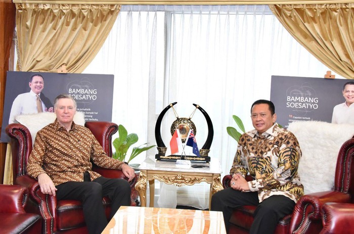 Ketua MPR dan Dubes Selandia Baru