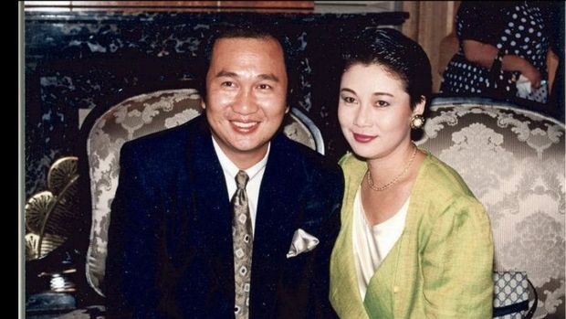 Kwok Fung dan istrinya.