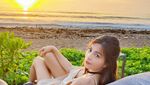 Foto: Manisnya Sandra Olga Saat Liburan di Bali