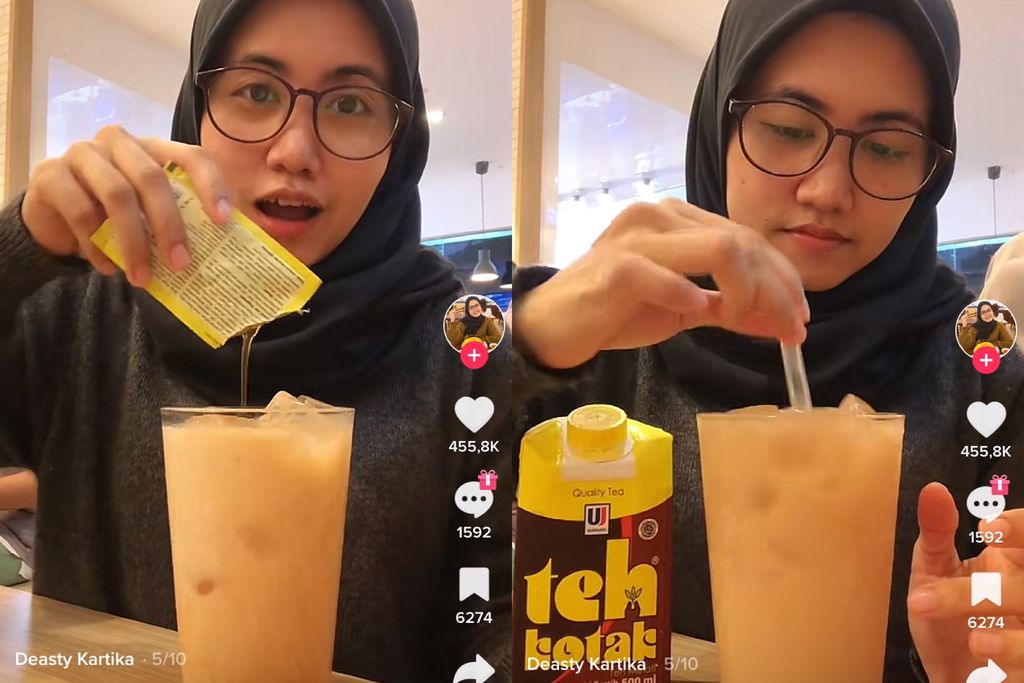 Kreasi minuman segar yang viral di TikTok