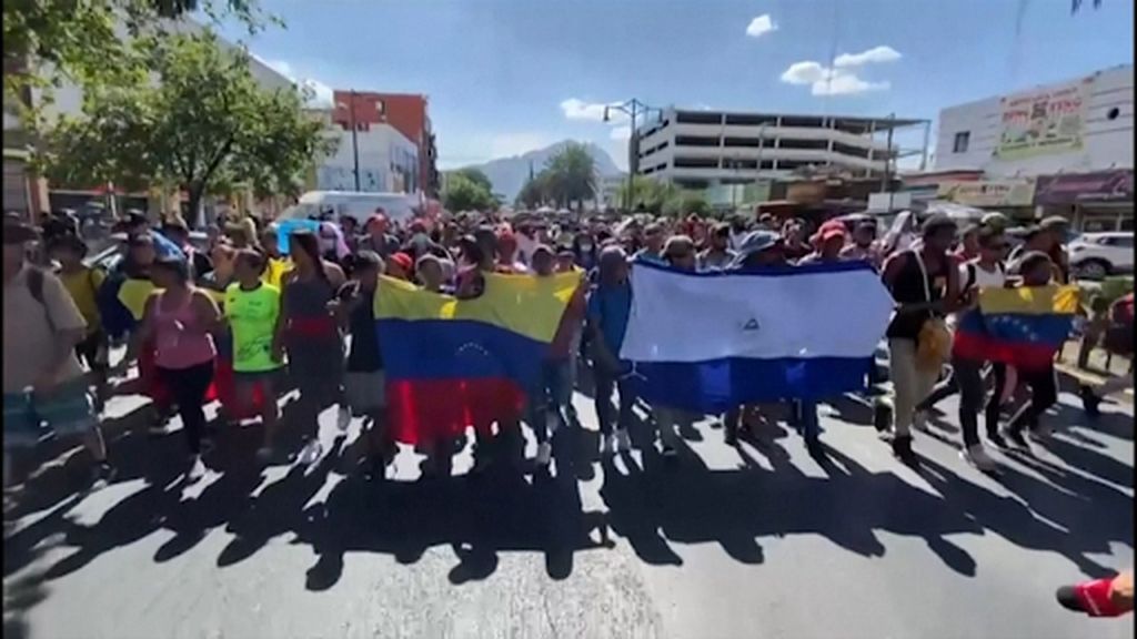 Miris! Migran Venezuela Gelar Aksi Jahit Mulut, Desak Masuk Wilayah AS