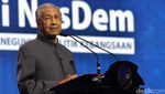 Momen Eks PM Malaysia Mahathir Jadi Pembicara Rakernas NasDem