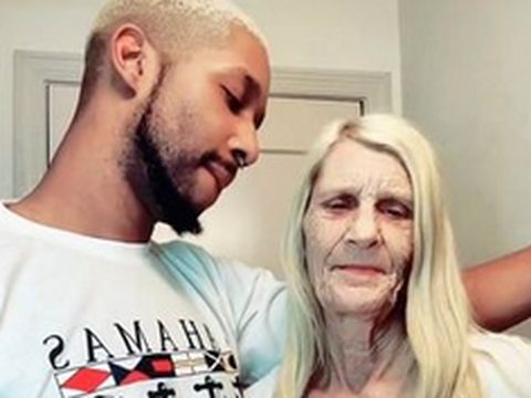 Pasangan beda usia viral, Gran Cheryl dan Qaran McCain.