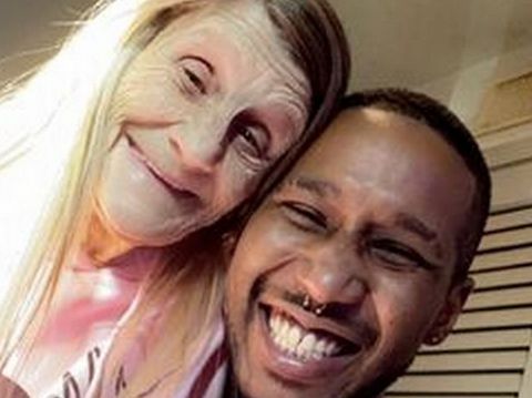 Pasangan beda usia viral, Gran Cheryl dan Qaran McCain.