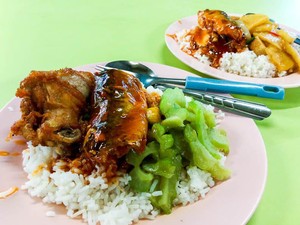 Pembeli Kaget Lihat Harga Nasi Rames Ikan Rp 117 Ribu di Singapura
