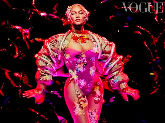 Penampilan Beyonce di British Vogue Juli 2022