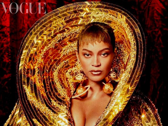 Penampilan Beyonce di British Vogue Juli 2022