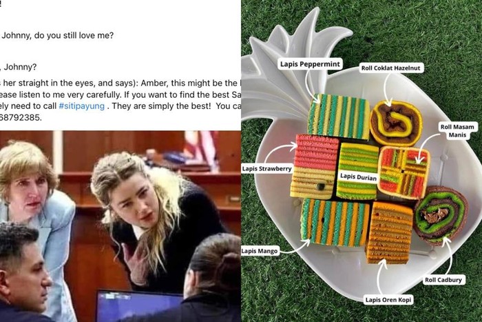 S3 Marketing Jualan Kue Lapis Pakai Foto Johnny Depp