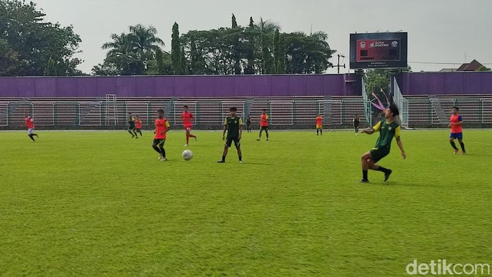 Seleksi pemain PSGC Ciamis.