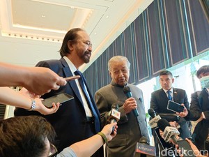 Alasan Surya Paloh Undang Eks PM Malaysia Mahathir ke Rakernas NasDem