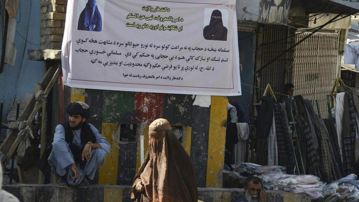 The Taliban promised a softer version of their previous regime, but since coming to power in August have enforced many restrictions on the countrys women Javed TANVEER AFP