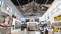 documenta adalah festival seni kontemporer yang berlangsung setiap lima tahun sekali. Ini adalah salah satu pameran seni terkemuka di Eropa dan bakal dibuka untuk umum mulai 18 Juni sampai 25 September 2022.  Foto: AFP via Getty Images/INA FASSBENDER