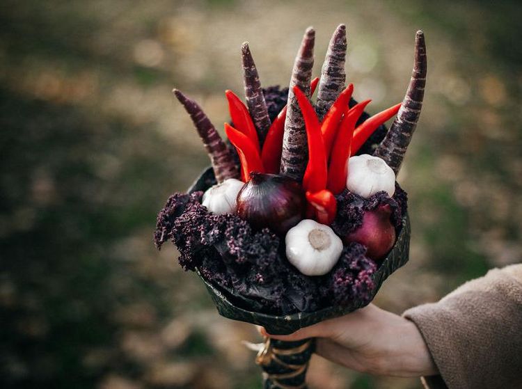 Terbuat dari Sayuran, 10 Buket Bunga Sayur Cantik Ini Bisa Dimasak!