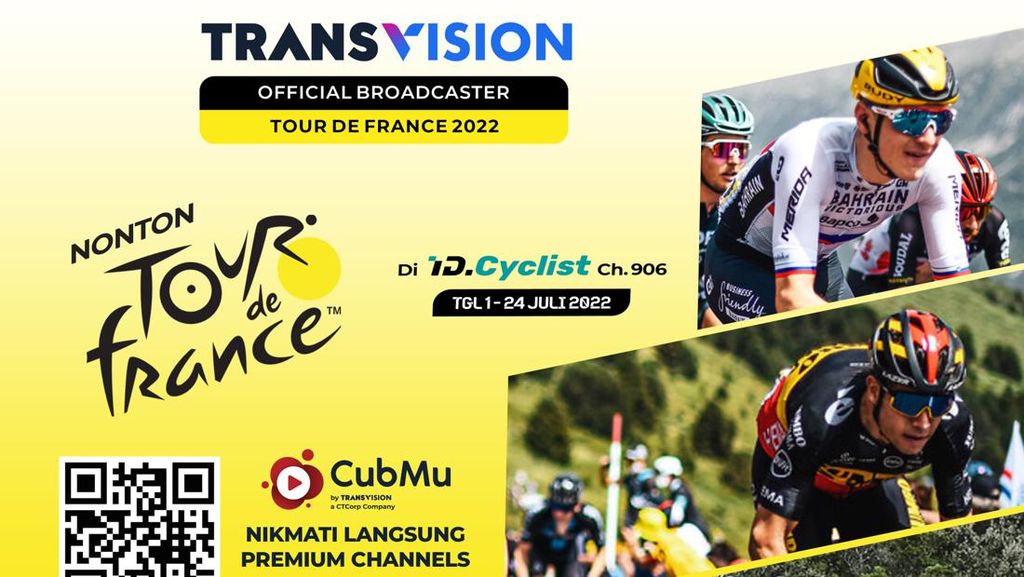 Transvision Ikut Panaskan Momen Jelang Tour de France