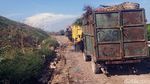 Antrean Panjang Truk Sampah di TPA Suwung Bali