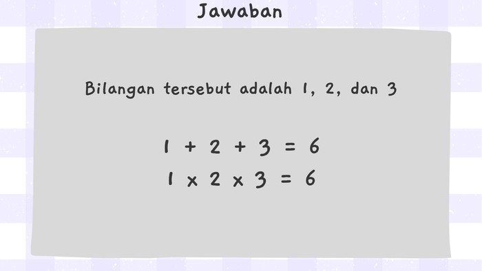Otak perlu dilatih berpikir supaya tidak mudah 'karatan'. Yuk asah pikiran kamu dengan teka-teki receh ini.