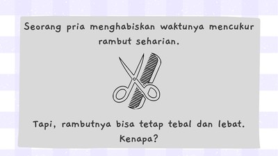 Tebak-tebakan Receh Akhir Pekan, Bisa Bikin Otak Olahraga dan Makin Fokus