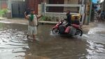 Penampakan Banjir Rob di Pesisir Jepara