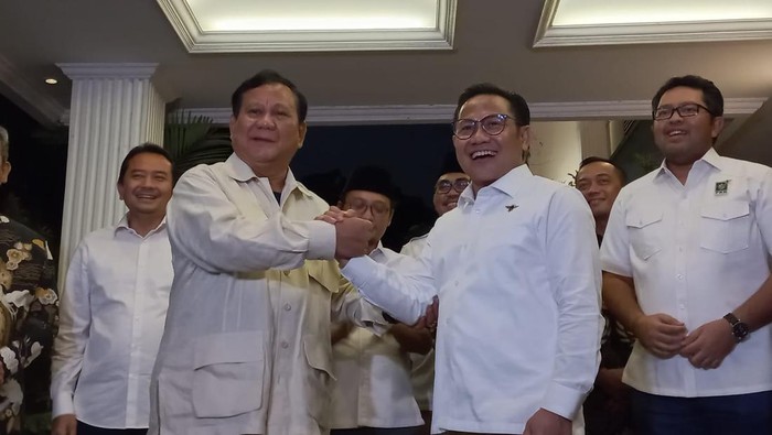 Cak Imin bertemu Prabowo (Anggi-detikcom)