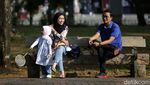 Dibuka untuk Umum, Monas Ramai Pengunjung