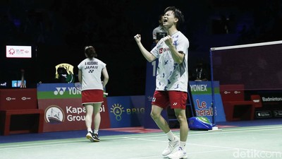 Kandaskan Pasangan Korea, Yuta/Arisa ke Final Indonesia Open 2022