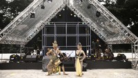 Kirab budaya ini akan tampil hingga hari terakhir gelaran Indonesia Open 2022.
