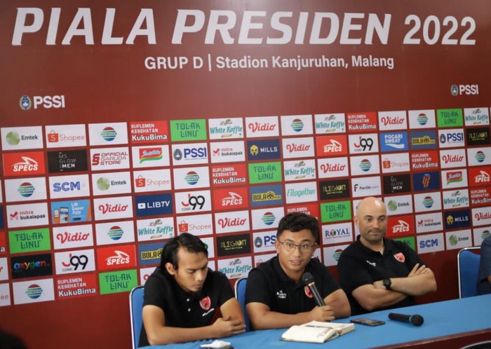 Konferensi pers PSM Makassar