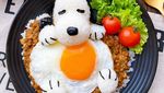 Gemas! Beginilah Kalau Snoopy dan Charlie Brown Tampil di Makanan