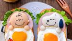 Gemas! Beginilah Kalau Snoopy dan Charlie Brown Tampil di Makanan