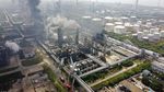 Pabrik Kimia di Shanghai China Terbakar