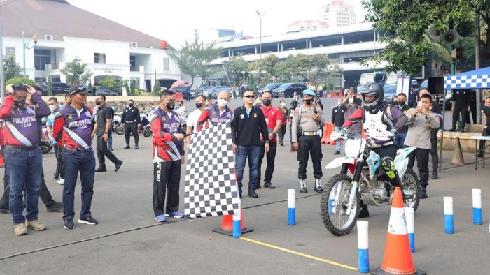 Polda Metro gelar lomba ketangkasan bermotor (Foto: dok.istimewa)