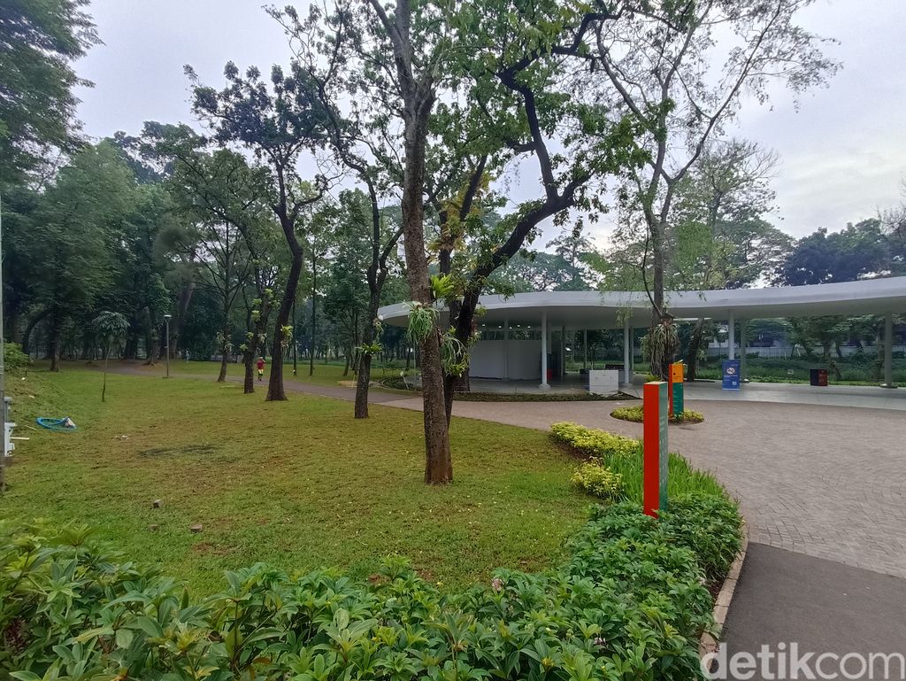 Tebet Eco Park, Sabtu 18 Juni 2022, pukul 10.00 WIB. (Wildan Noviansah/detikcom)