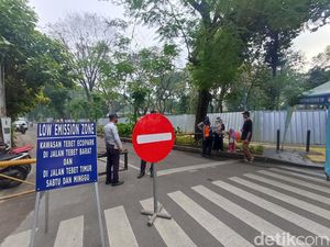 Uji Coba Tebet Eco Park Jadi Zona Emisi Rendah, 176 Aparat DKI Berjaga