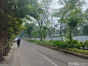 Akhir Pekan Pertama Saat Tebet Eco Park Ditutup: Tanpa Parkir Liar-PKL
