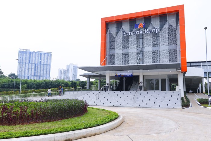 Wajah terbaru Stasiun Pondok Ranji