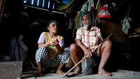 Begini kehidupan warga Suku Polahi Tuuli Palowa di Dusun Tumba, Kabupaten Gorontalo, Gorontalo.