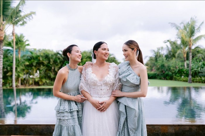 Cathy Sharon dan Julie Estelle Jadi Bridesmaid.