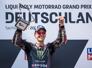 Akhirnya Quartararo Menang di Sirkuit Anti-Clockwise