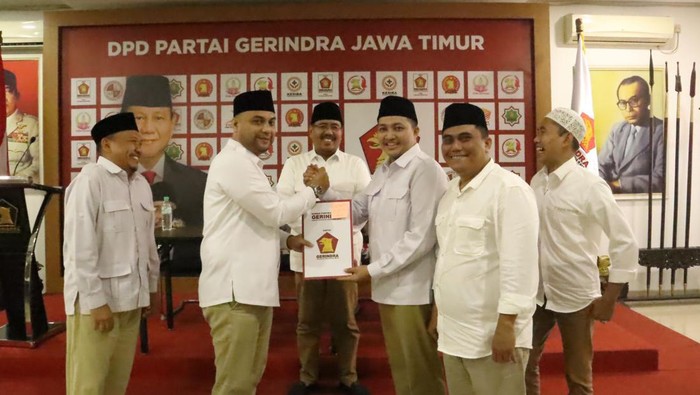 Gerindra Jatim Rombak Pengurus 11 DPC