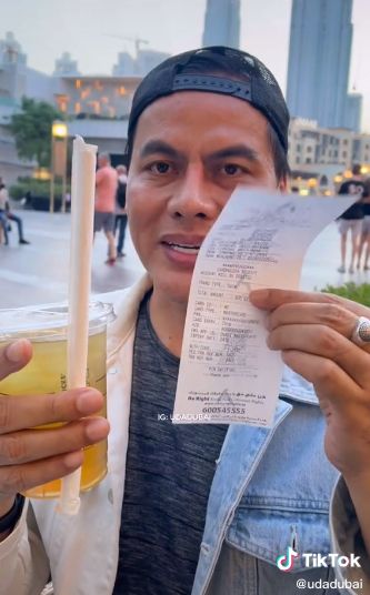 Harga es teh di Dubai Rp 88 ribu