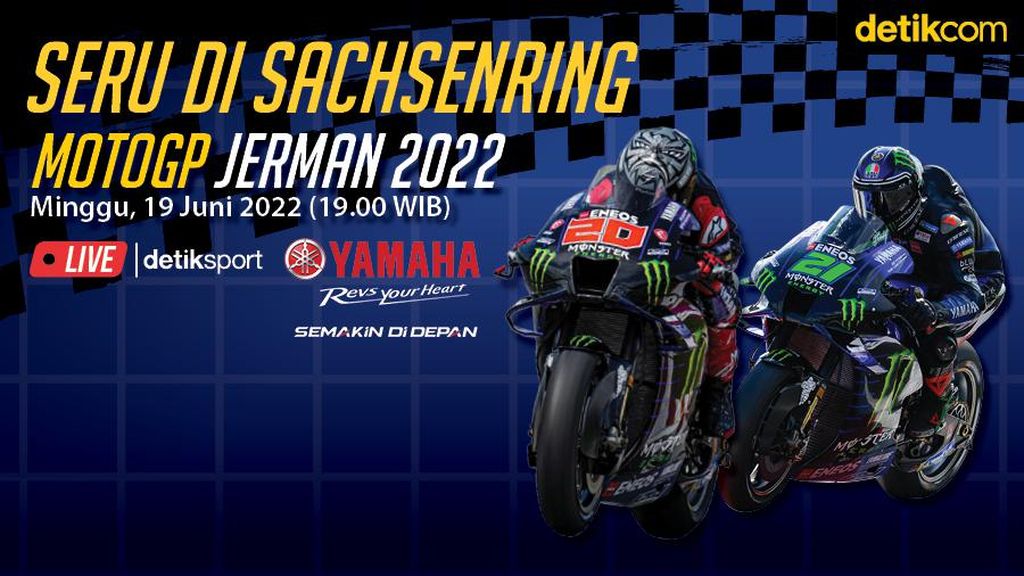 MotoGP Jerman 2022: Sikat-sikatan di Sachsenring