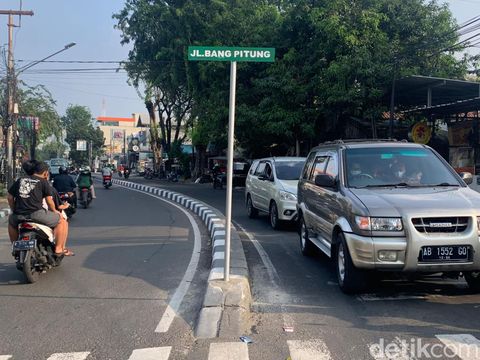 Jalan Bang Pitung (Mulia Budi/detikcom)