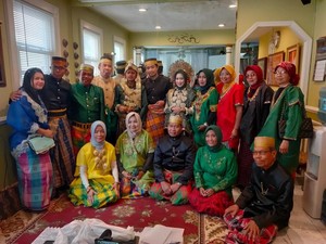 Pernikahan Adat Bugis di New York, Mempelai Taaruf-Bertemu Jelang Akad