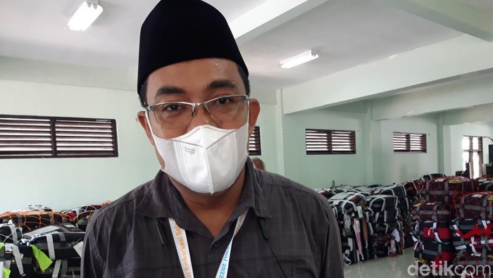 Koordinator Petugas Penyelenggara Ibadah Haji (PPIH) Embarkasi Solo, Sarip Sahrul Samsudin. Foto diunggah pada Minggu (19/6/2022).